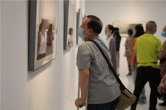 本次展览将持续至9月27日。长寿区文化旅游委供图 华龙网发