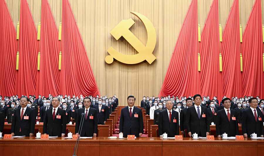 中国共产党第二十次全国代表大会在京开幕 习近平代表第十九届中央委员会向大会作报告2
