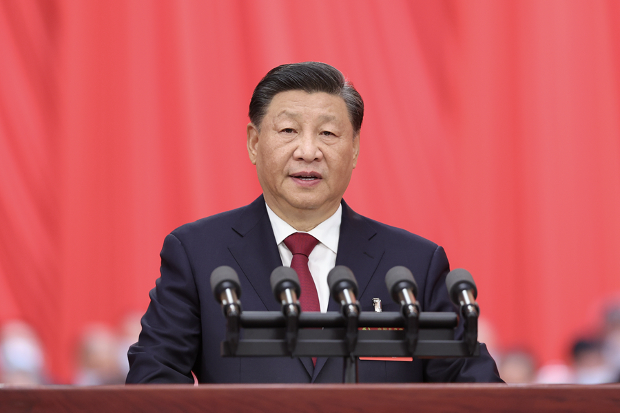 中国共产党第二十次全国代表大会在京开幕 习近平代表第十九届中央委员会向大会作报告3