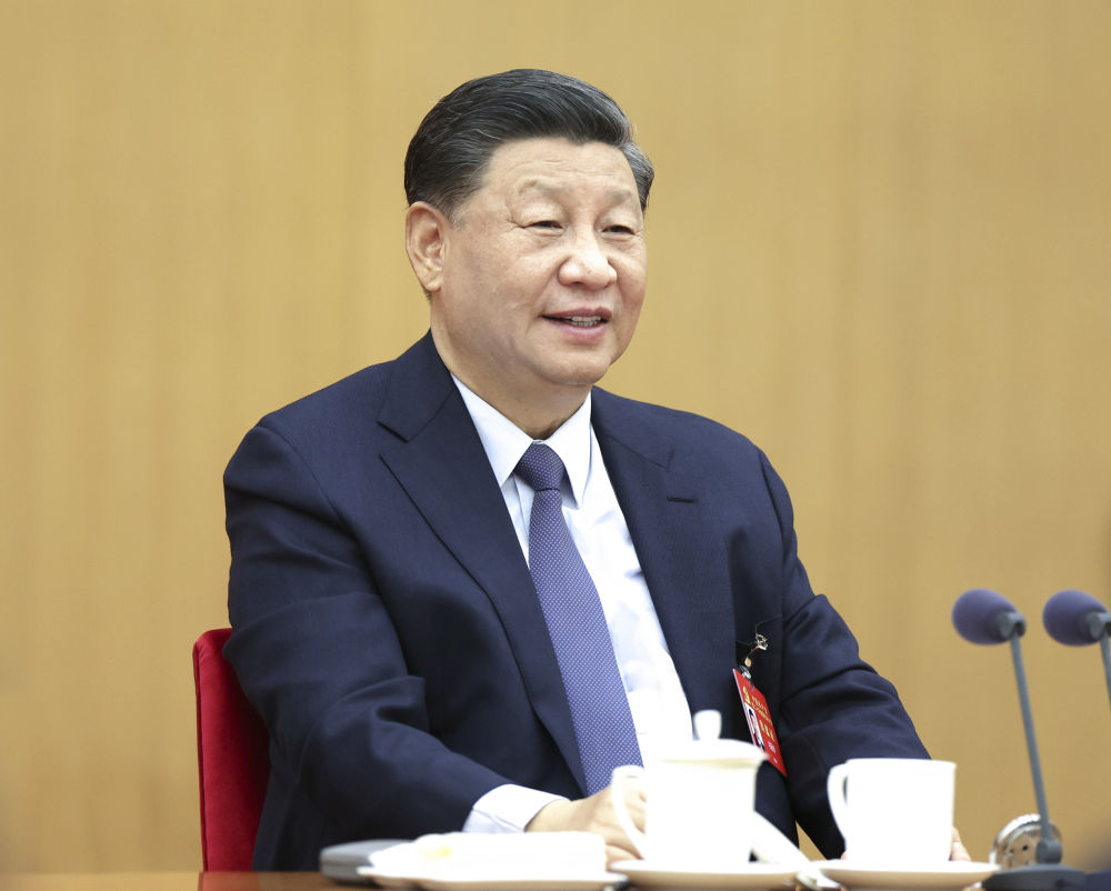 习近平参加党的二十大广西代表团讨论1