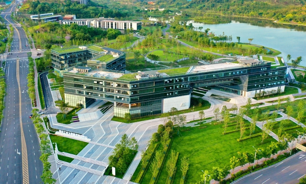 西北工业大学重庆创新中心。通讯员 江于同 摄