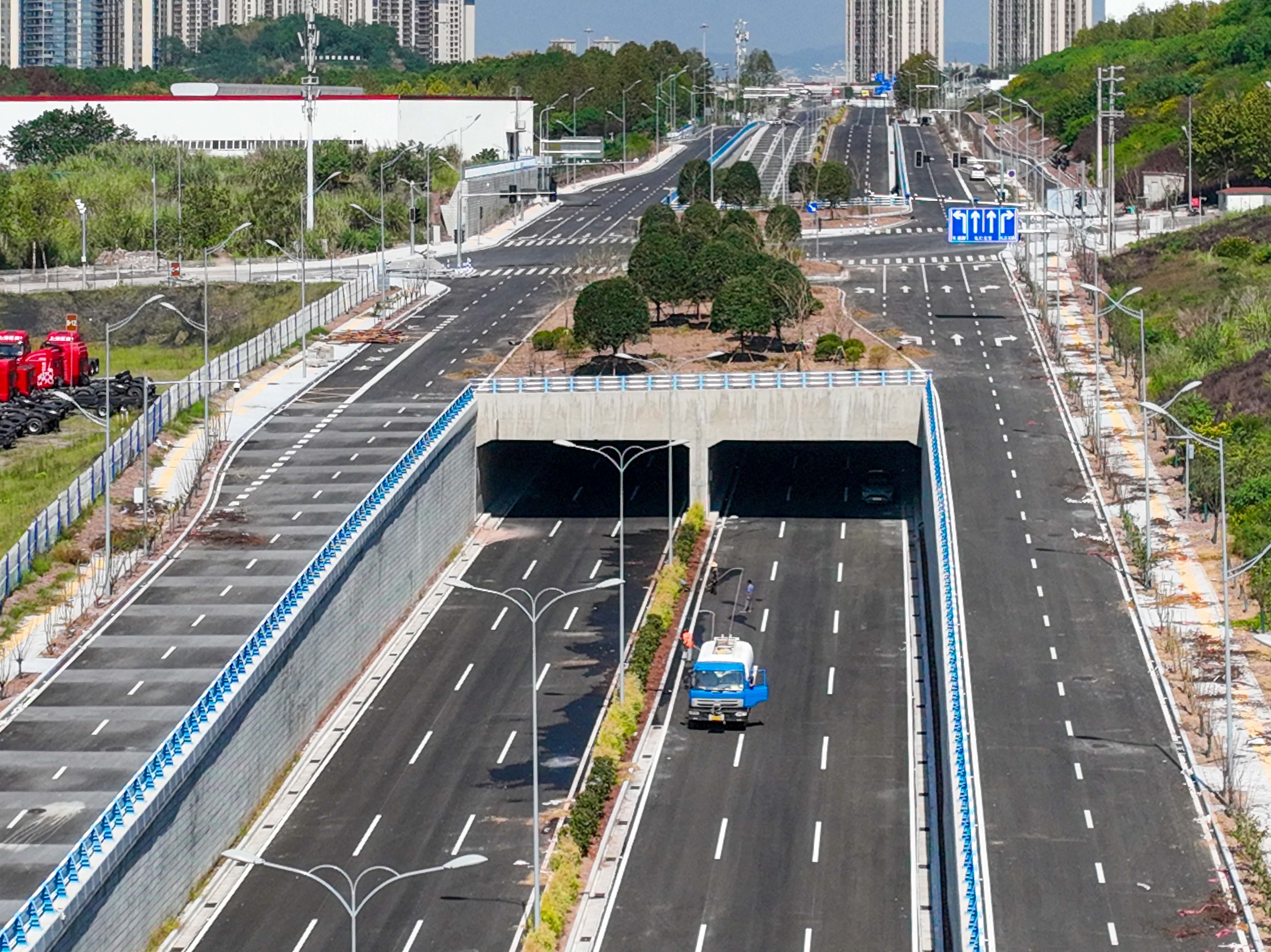 两江新区又一交通节点改造工程年内完工 明年礼嘉到新牌坊最快10分钟4