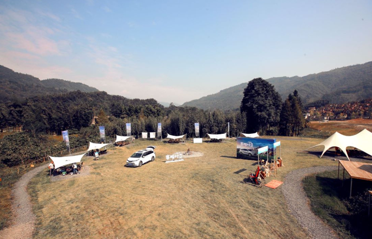 赛那时光雪山营地。广汽丰田供图 华龙网发