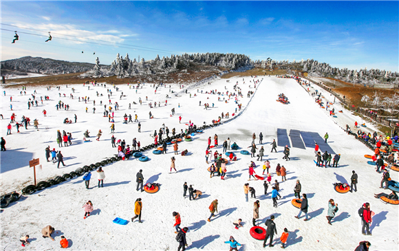 武隆仙女山冰雪节（资料图） 武隆区文化旅游委供图 华龙网发