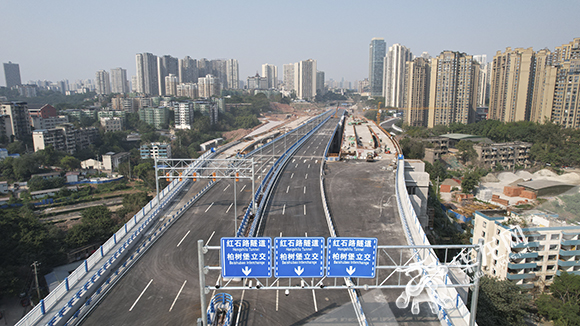 Baishubao interchange and Wutaishan interchange have been completed.