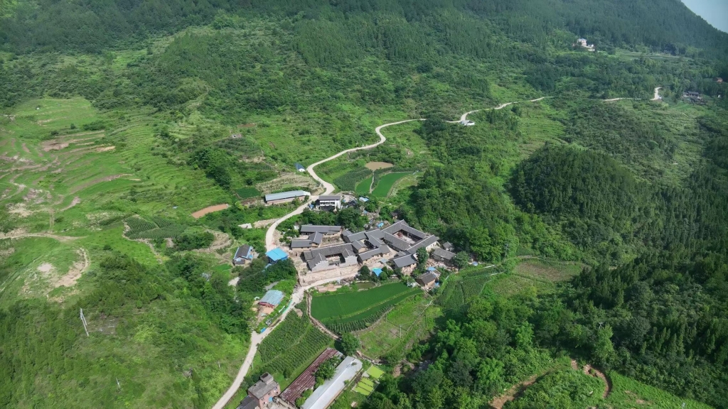 万州区燕山乡泉水村传统村落。市住房城乡建委供图