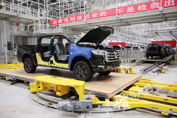 近年来，永川围绕汽车产业招商引资，以长城汽车为代表的汽车产业集群，已成为重庆汽车产业发展亮点。资料图