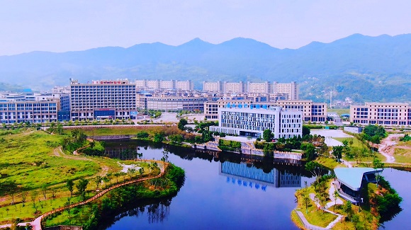 1位于巴南区的重庆国际生物城。巴南区生态环境局供图 华龙网发