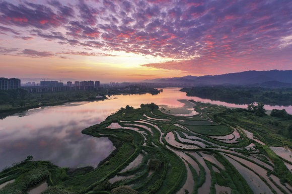 2重庆梁平双桂湖国家湿地公园。余先怀 摄