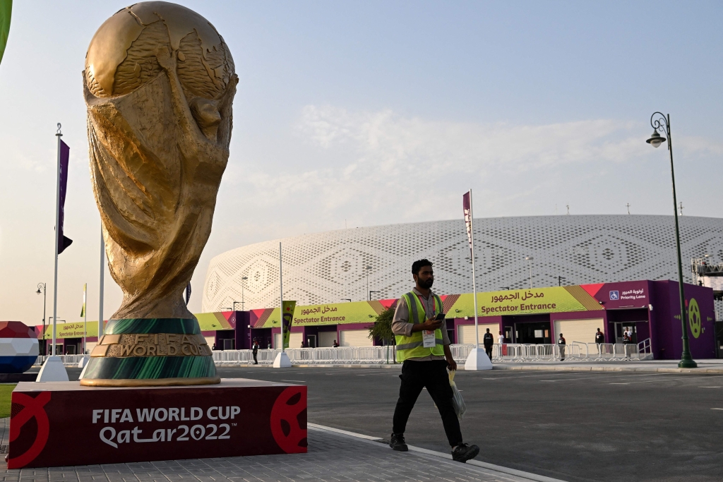11月21日零时，2022年卡塔尔世界杯大幕将正式拉开大幕。图片来源：视觉中国