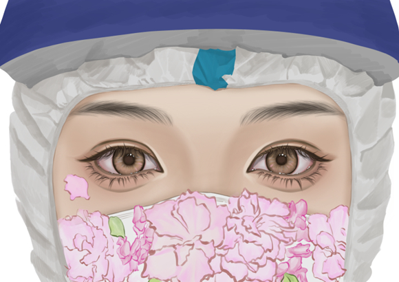 罗佳 《最美双眸》 插画 罗佳 《最美双眸》 插画