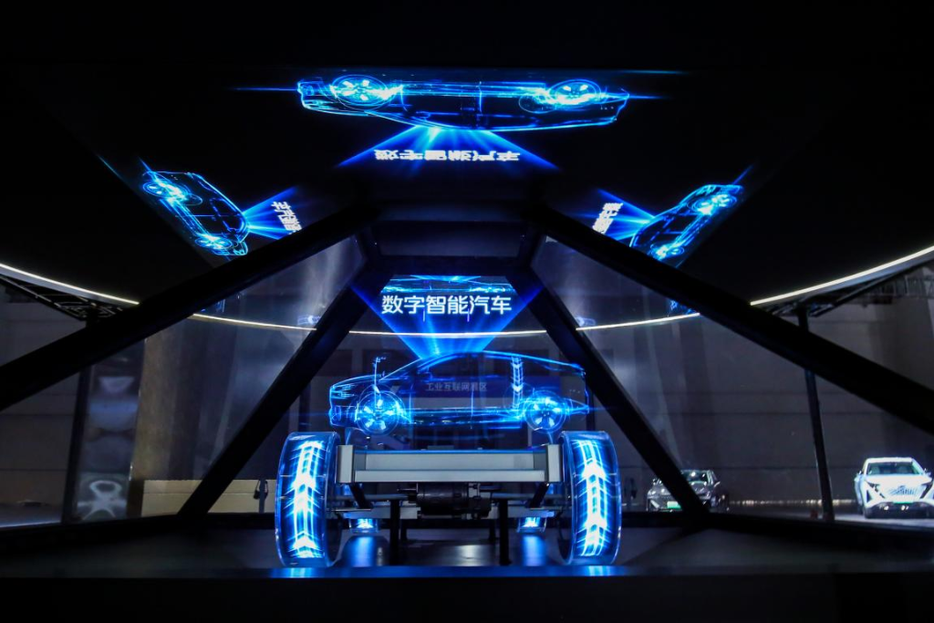 数字智能汽车。 长安汽车供图 华龙网发 数字智能汽车。 长安汽车供图 华龙网发