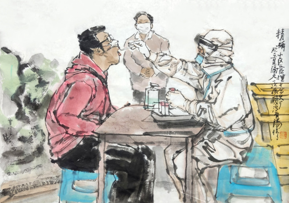 3 杨涪林 国画:精准 3 杨涪林 国画:精准