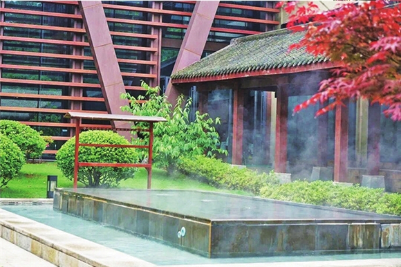 1统景温泉是冬天驱寒取暖的好去处。渝北区文化和旅游发展委员会供图