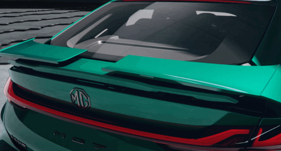 MG7电动尾翼。 MG品牌供图 华龙网发 MG7电动尾翼。 MG品牌供图 华龙网发