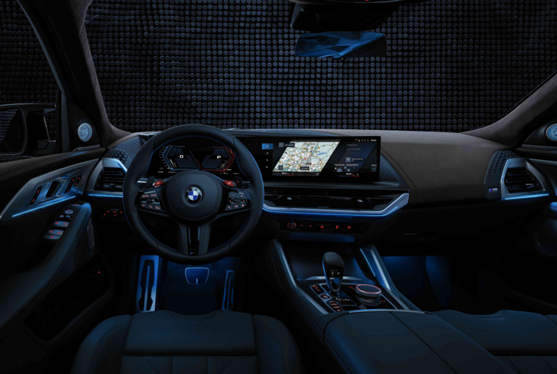 BMW XM内饰座舱。 宝马供图 华龙网发