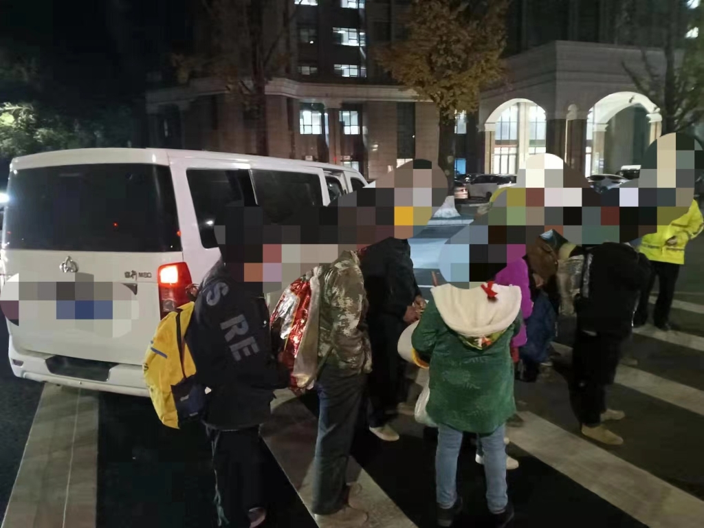 违法现场。渝北区警方供图