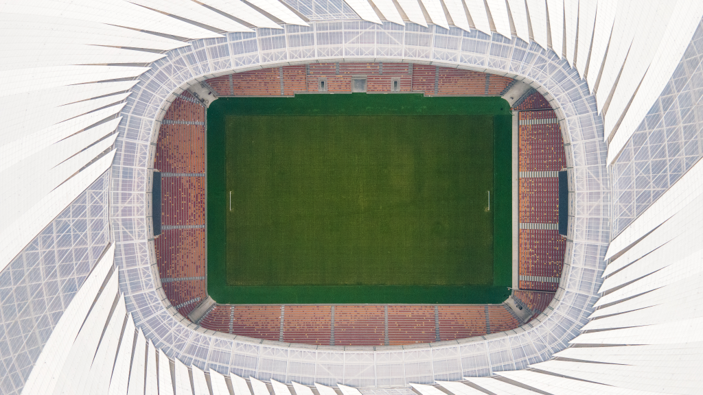 Chongqing Longxing Football Stadium. (Photographed by Yan Yili)