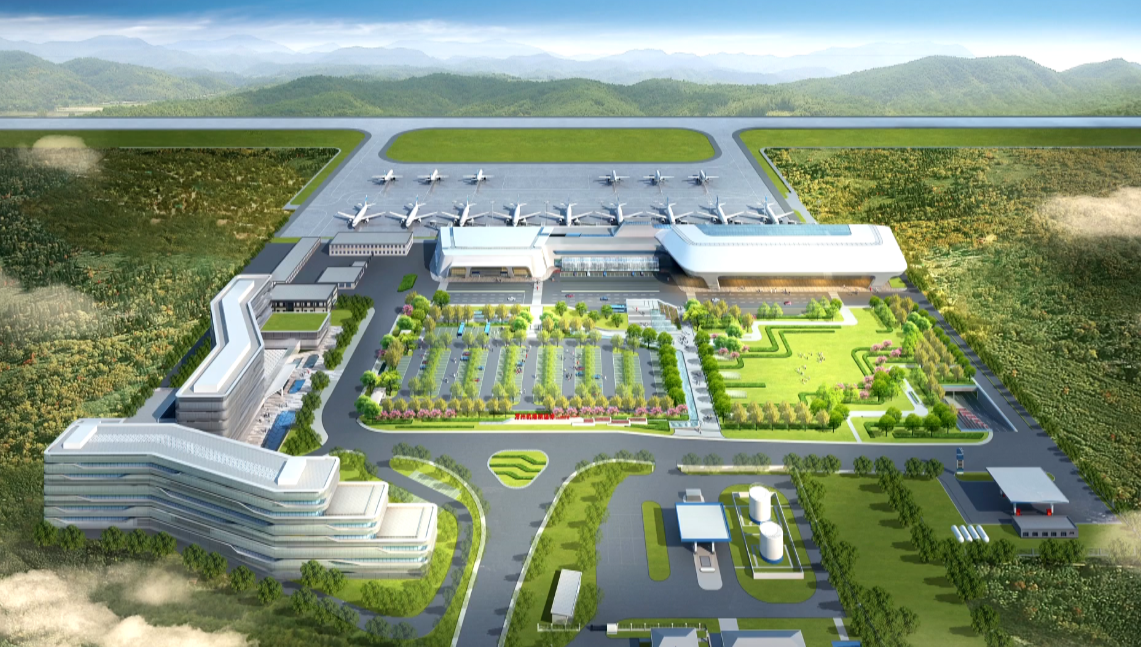 The T2 terminal of Wanzhou Wuqiao Airport. (File picture)
