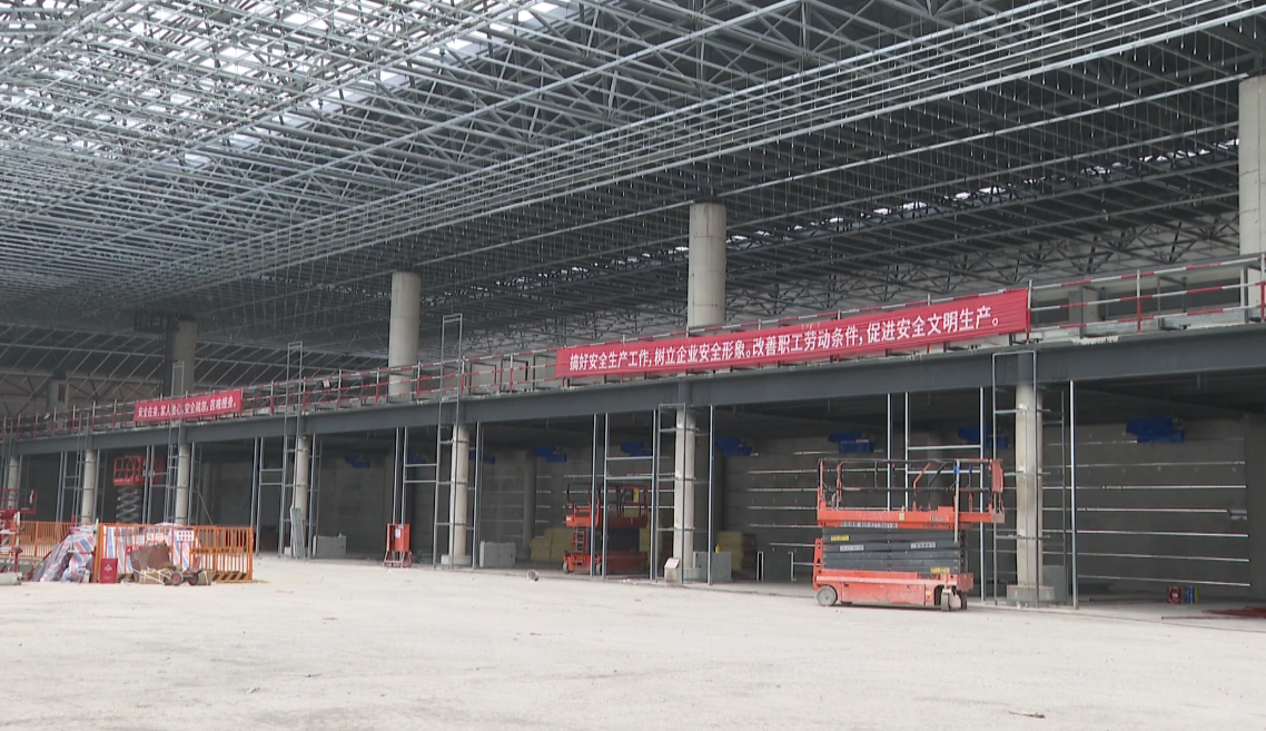 万州五桥机场T2航站楼已进入装修装饰阶段2