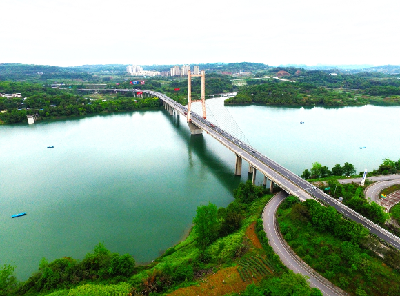 沙溪嘉陵江大桥图片