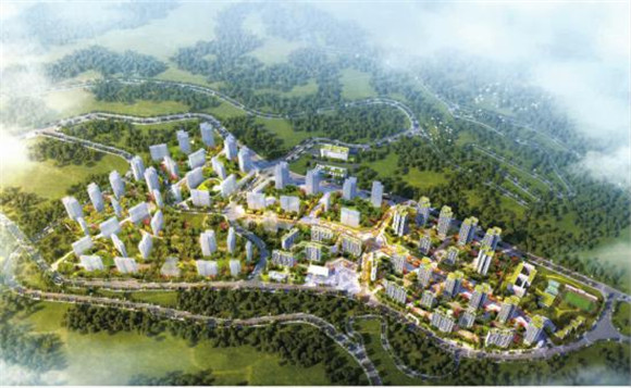 通讯员 侯月 供图边贸中心位于重庆市巫山县巫峡镇白泉社区,整体规划
