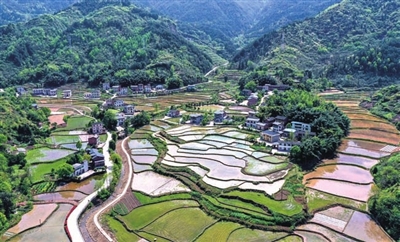 梁平:春水满田园 乡村如画卷