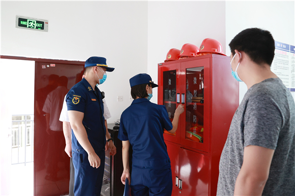 渝北消防持續開展涉疫場所消防安全檢查