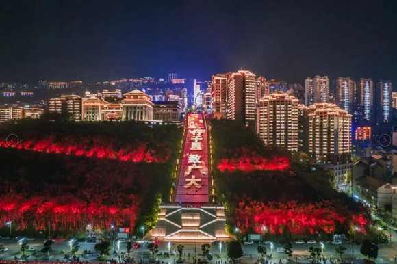 三峡之光·情景夜游。  巫山县文旅委供图