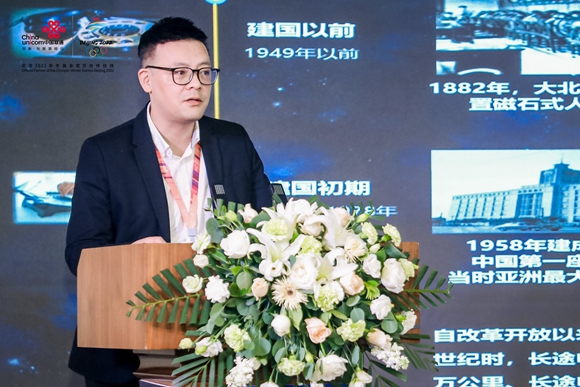 重庆联通市场部副总经理何明伟。重庆联通供图 华龙网发