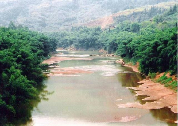 江津中山鎮境內的筍溪