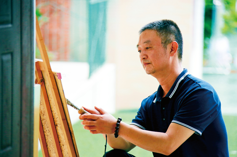 烙 画——刘洪兵 摄 (1)
