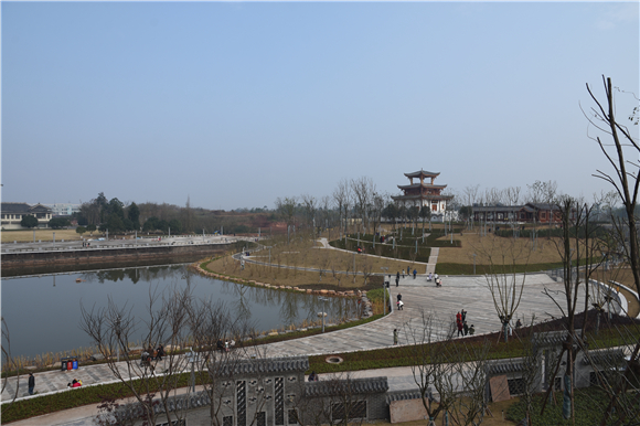 五金文化公园。龙水镇供图
