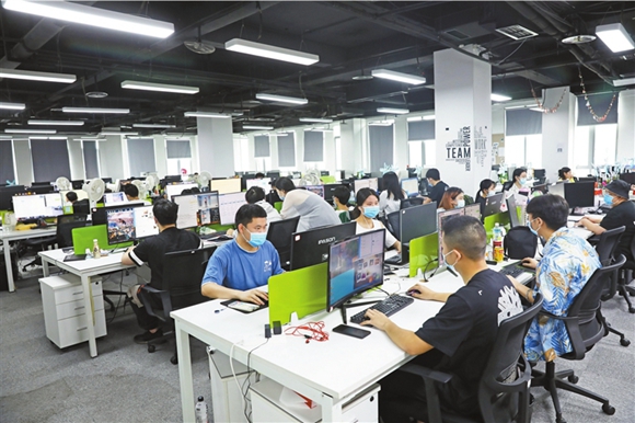 渝北辖区的国家级众创空间威瑞企业管理有限公司。记者 任天驹 摄