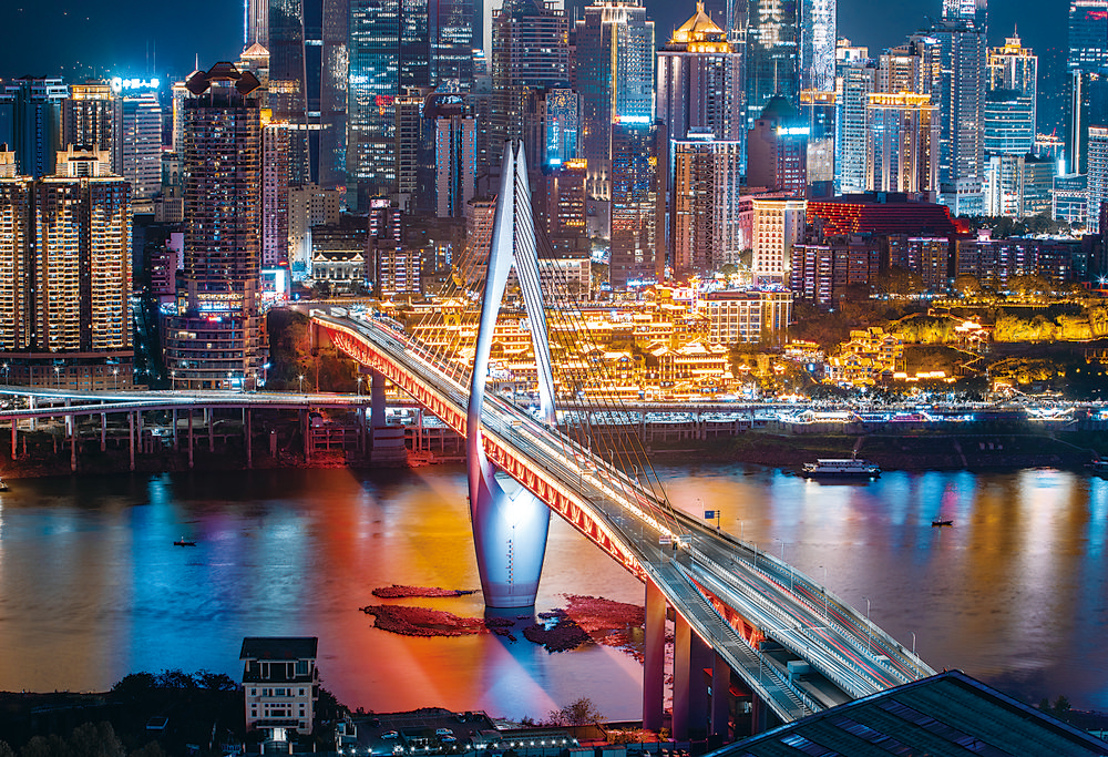 The Qiansimen Jialing River Bridge 2