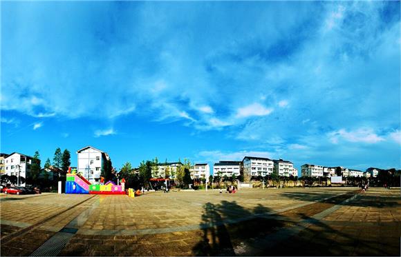 高庙坝文化广场。綦江旅游度假区供图
