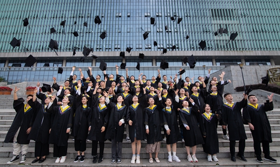 我们毕业啦 重庆工程职业技术学院供图 华龙网发