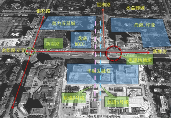 项目区位图。渝北区住房城乡建委供图 华龙网发