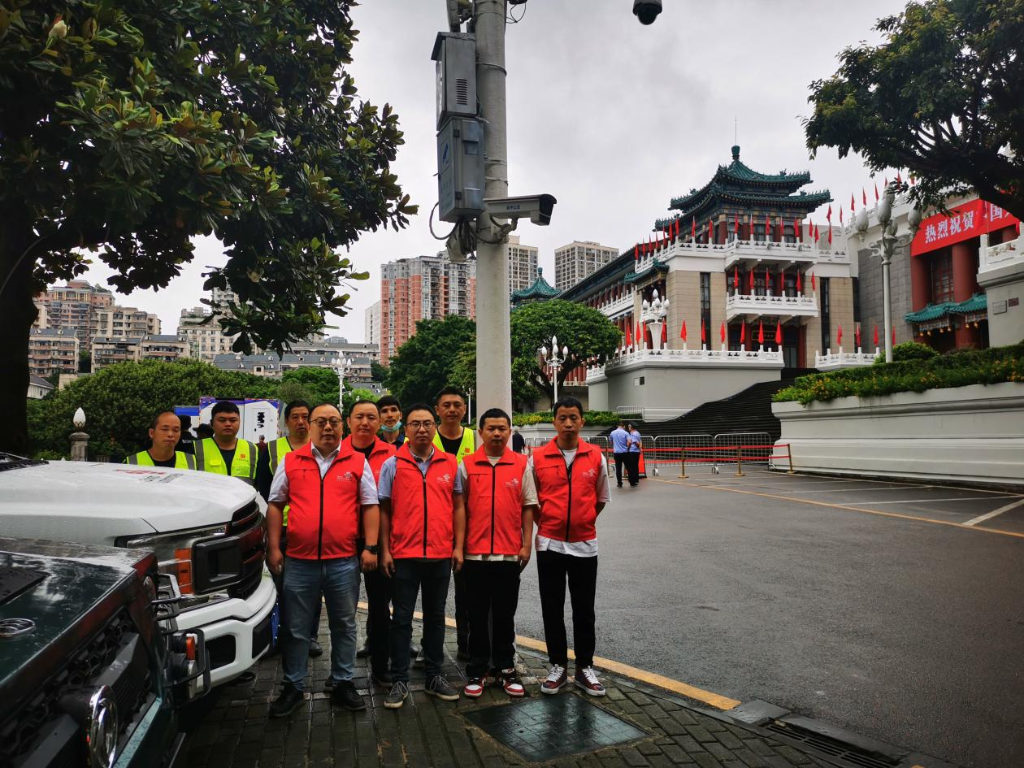 重庆联通通信保障团队。重庆联通供图 华龙网发 重庆联通通信保障团队。重庆联通供图 华龙网发