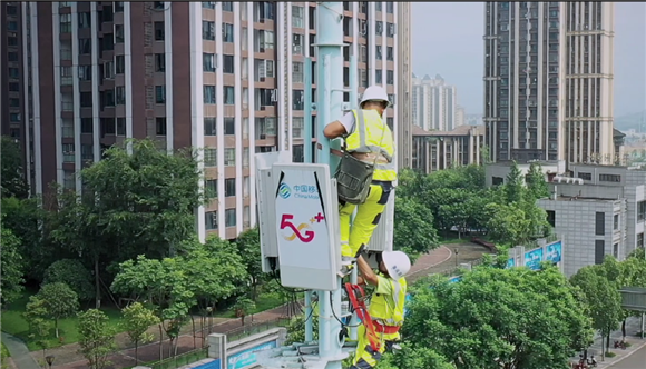 重庆移动加速推进5G精品网络建设。重庆移动供图  华龙网发_副本