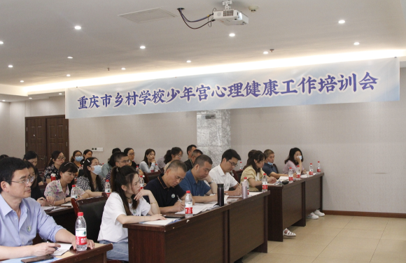 重庆市乡村学校少年宫心理健康工作培训会暨开班仪式举行。受访者供图
