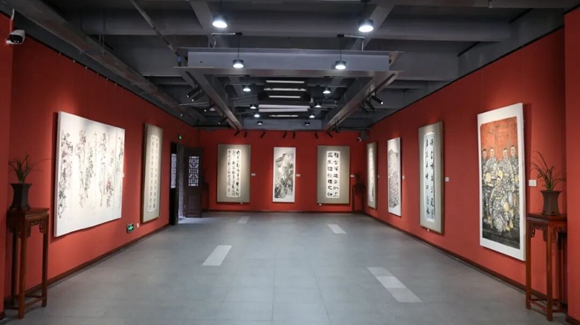 碧津美术馆展厅全面升级。渝北区文化旅游委供图 华龙网发
