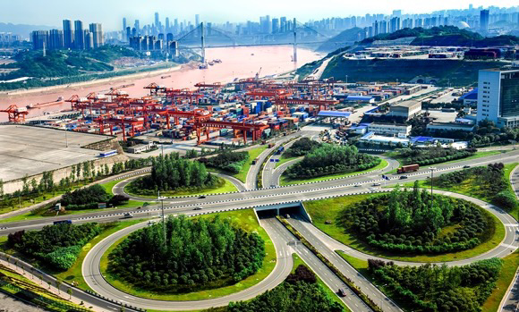 中国（重庆）自由贸易试验区建设五周年。市商务委供图