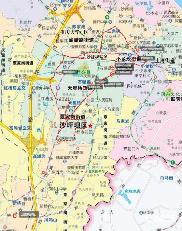 重庆市沙坪坝区新型冠状病毒肺炎疫情防控指挥部关于对沙坪坝东部城区实施临时管控措施的通告2