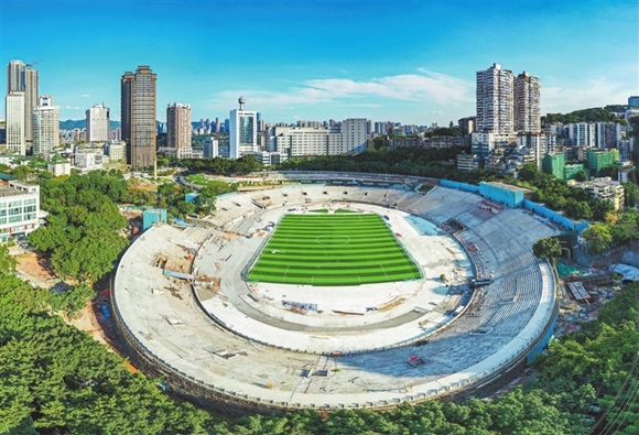 重庆大田湾体育场图片