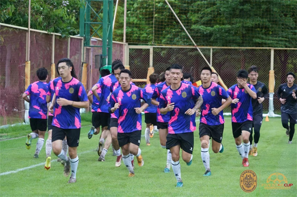 重庆铜梁龙足球队日常训练。铜梁区委宣传部供图 华龙网发