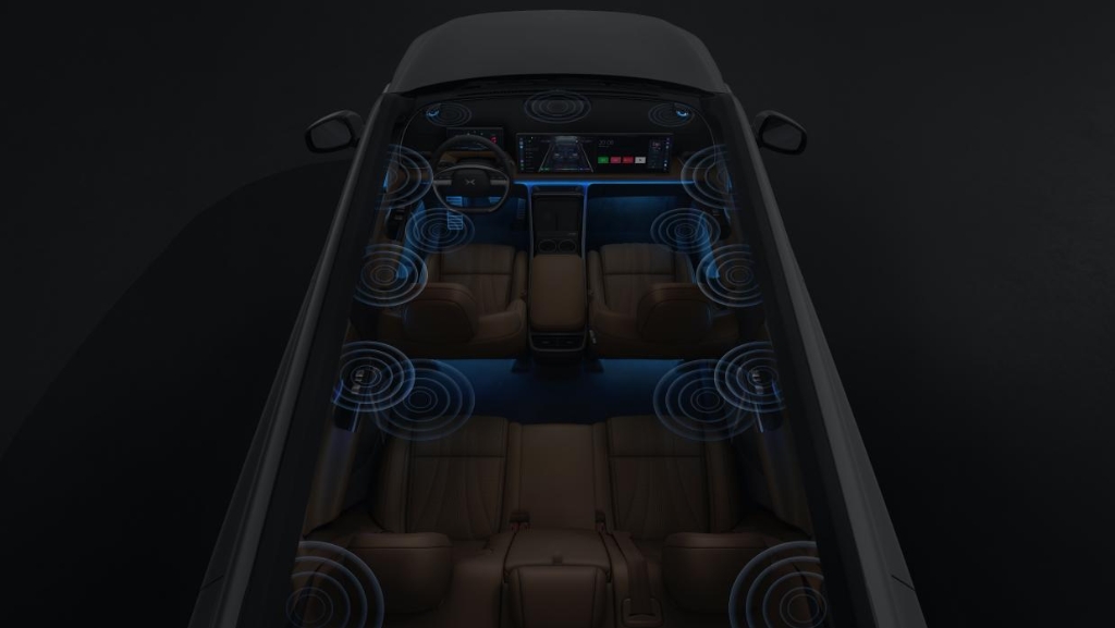 小鹏G9配备5D音乐座舱。 小鹏汽车供图 华龙网发