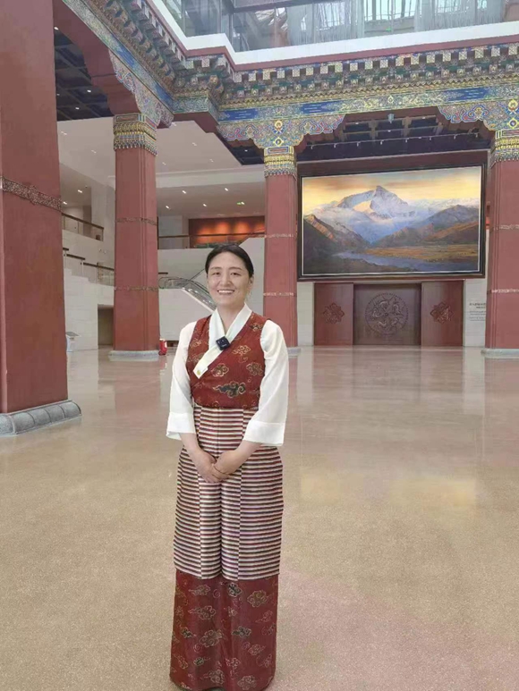 西藏博物馆米玛卓玛馆长