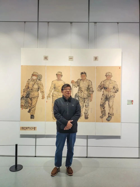 李永生个人肖像图,2022年