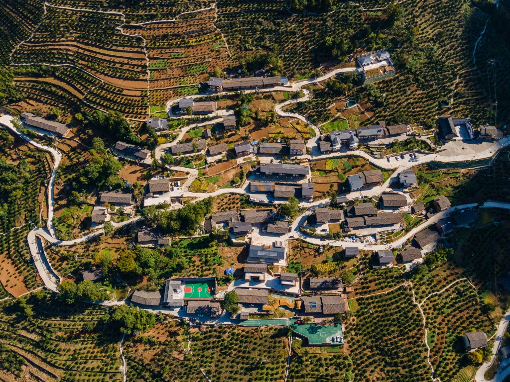 下庄村。巫山县住房城乡建委供图